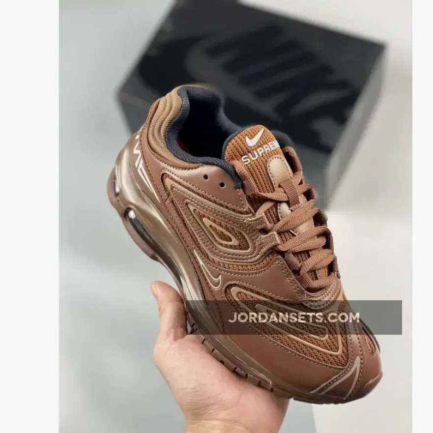 Discount Supreme X Nike Air Max 98 TL SP 'Brown' SN-849792095