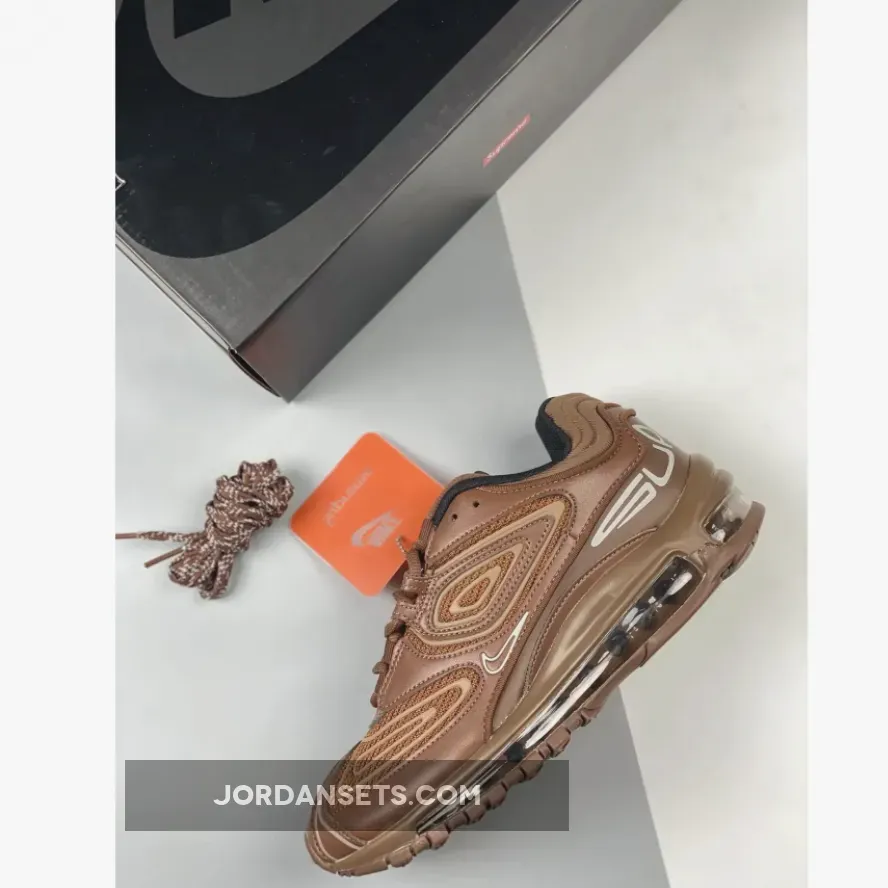 Discount Supreme X Nike Air Max 98 TL SP 'Brown' SN-849792095