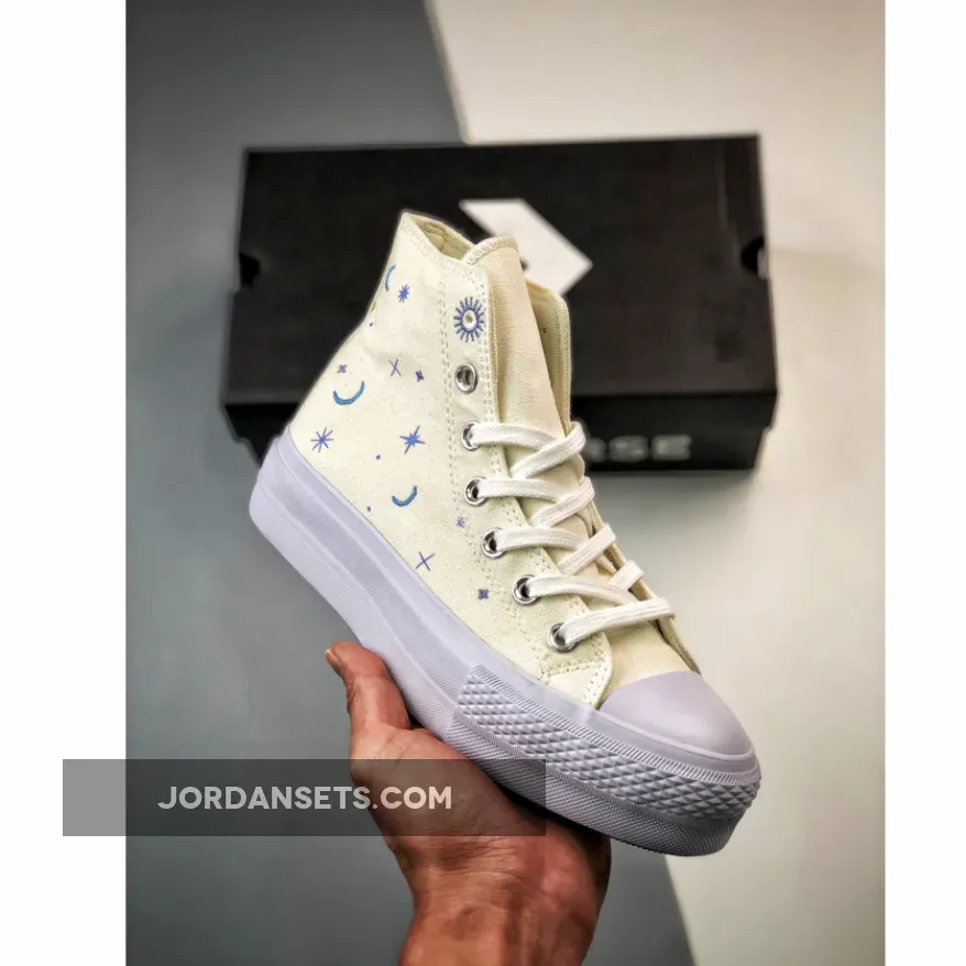 Converse Chuck Taylor All Star Lift Platform Celestial Egret Purple / converse lift high sneaker celestial