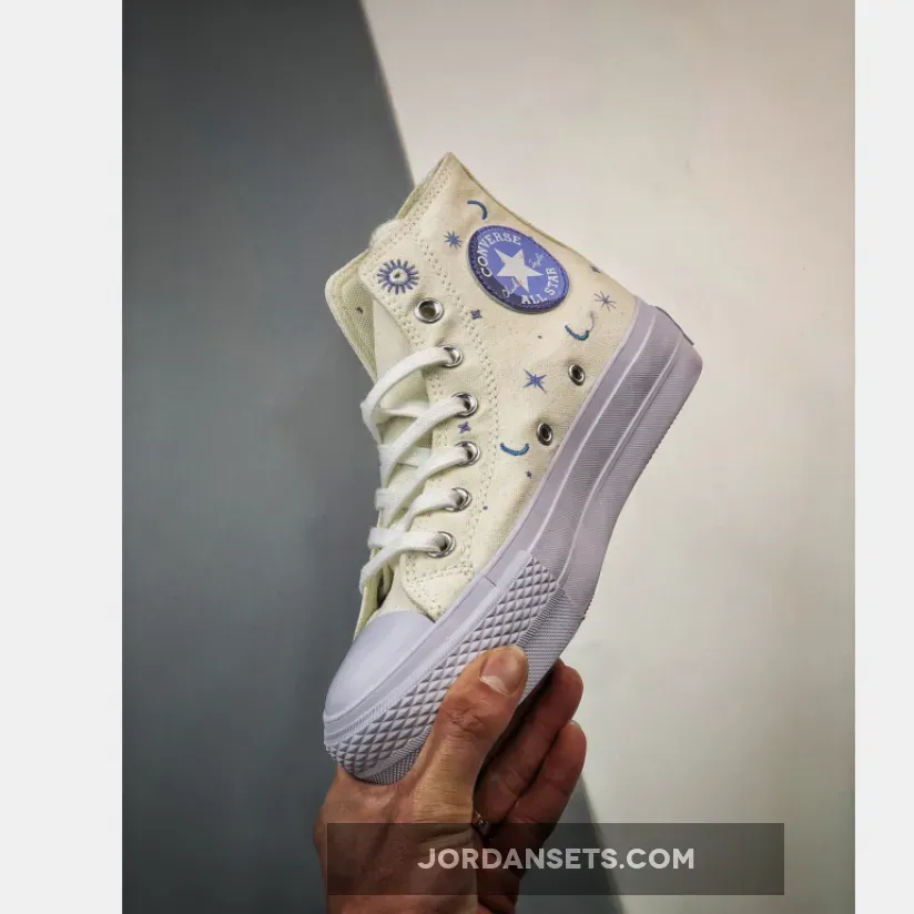 Converse Chuck Taylor All Star Lift Platform Celestial Egret Purple / converse lift high sneaker celestial