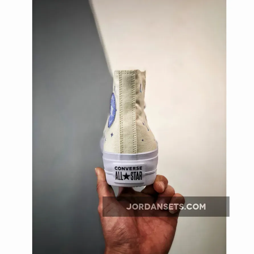 Converse Chuck Taylor All Star Lift Platform Celestial Egret Purple / converse lift high sneaker celestial