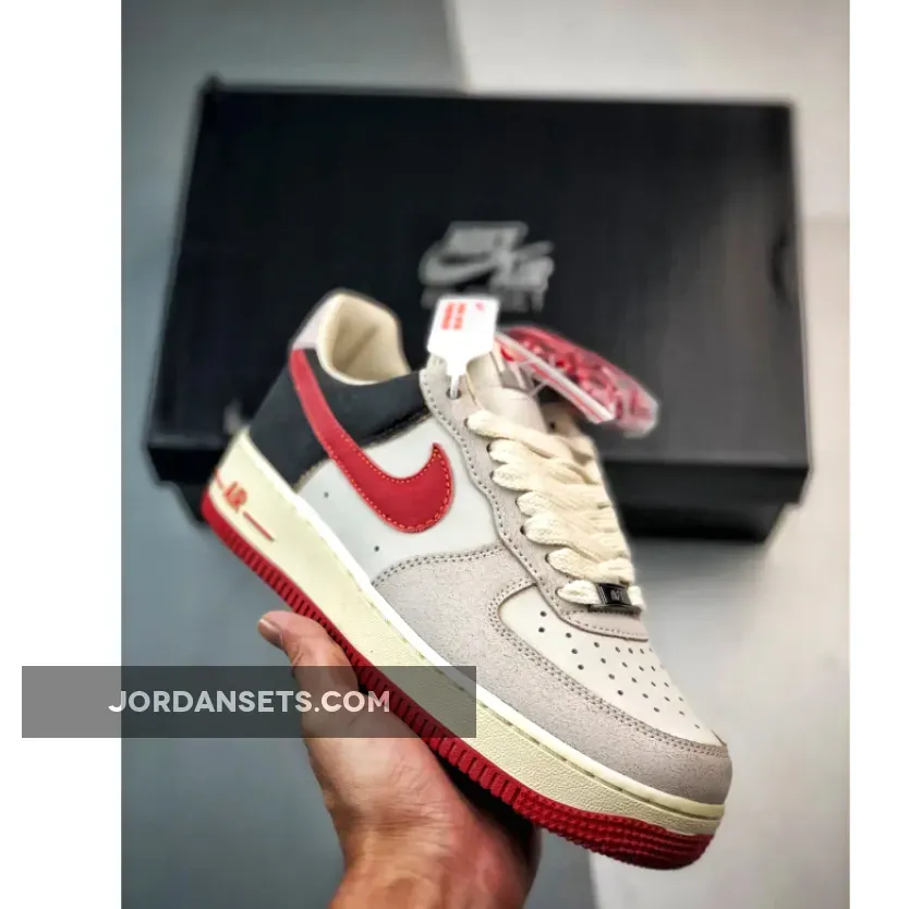 Nike Air Force 1 ’07 "Chicago" White/Gym Red-Coconut Milk