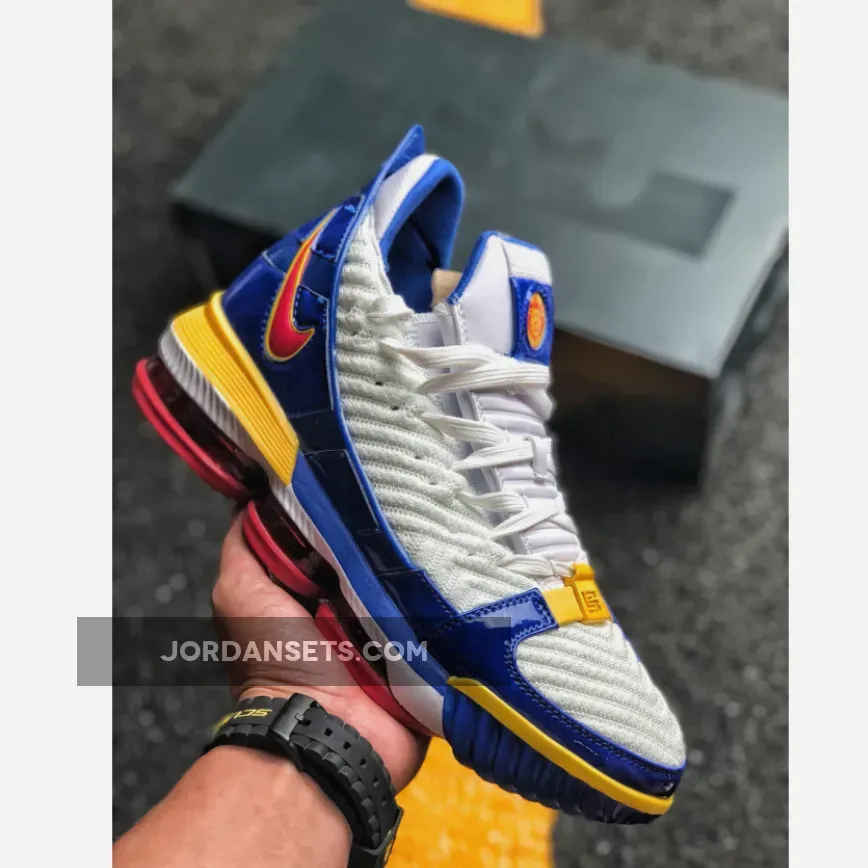 Nike LeBron 16 SB 'SuperBron' White/Varsity Red-Varsity Royal - Lebron 3 16 CD2451-100