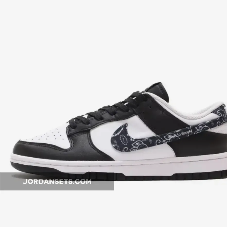 Nike Dunk Low Black Paisley - nike dunk low paisley black
