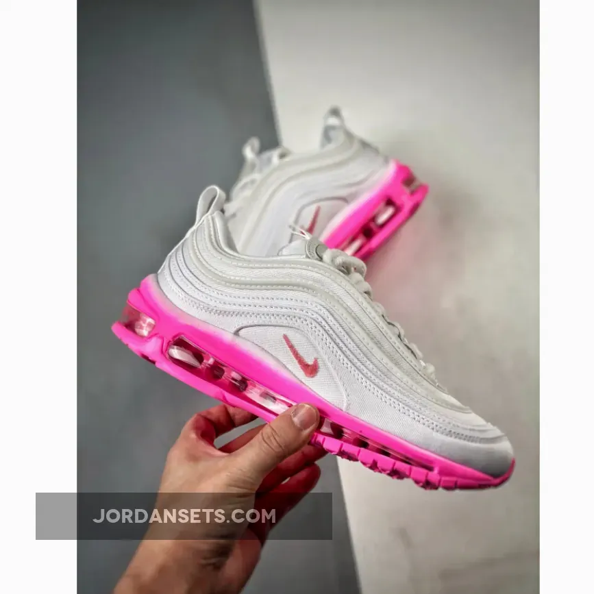 Nike Air Max 97 Canvas Pink Chenille FJ4549-100 For Sale Nike Air Max 97 Canvas Pink Chenille FJ4549-100 For Sale