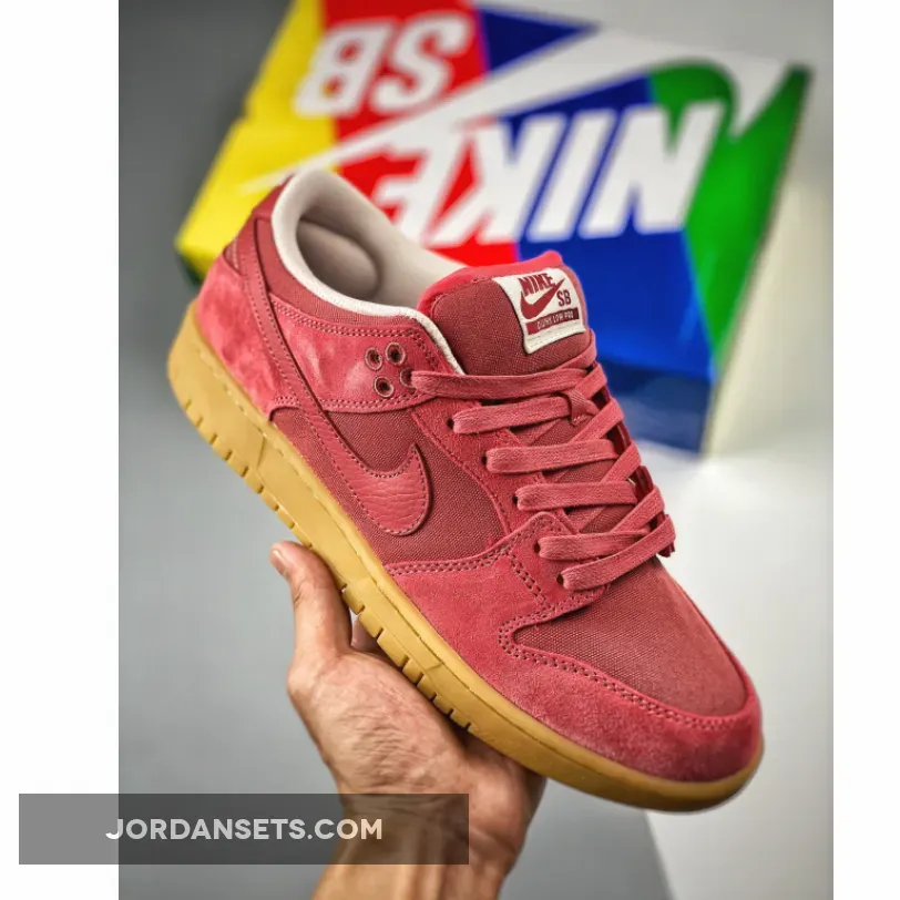 Nike SB Dunk Low Red Gum DV5429-600 #nike sb adobe dunk low