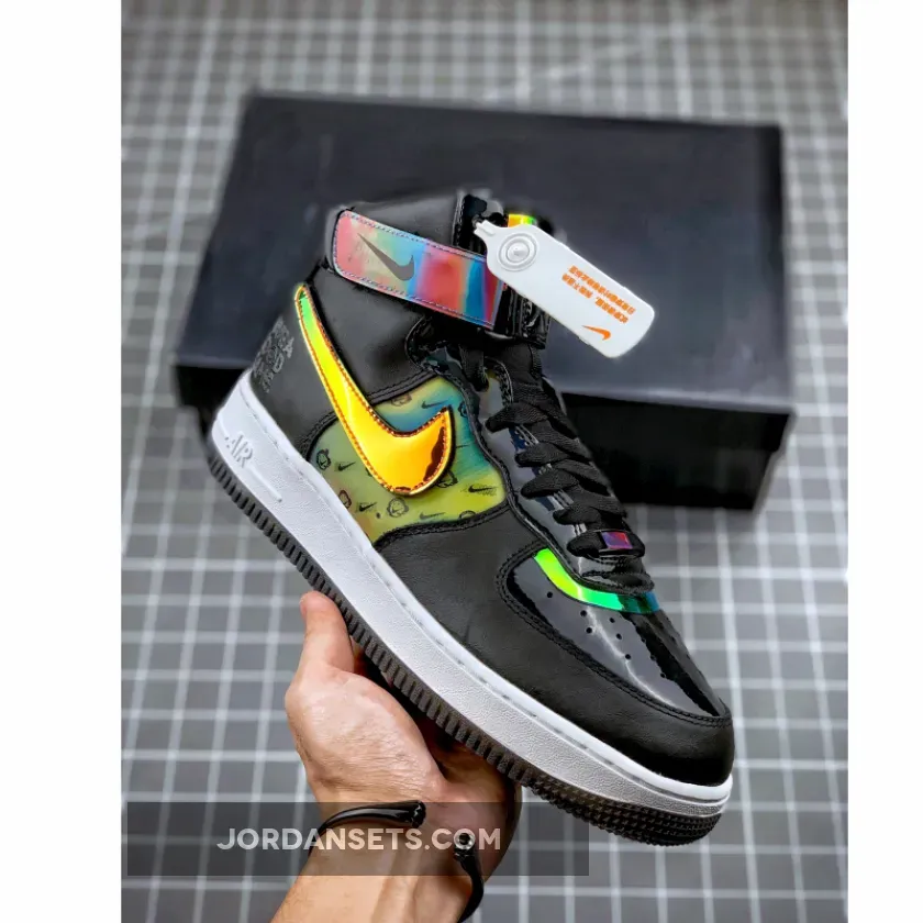 Nike Air Force 1 High 'Have A Good Game' Black DC0831-101 colored air force 1