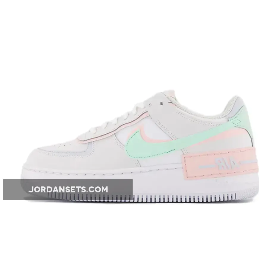 Nike Air Force 1 Shadow 'Atmosphere Mint Foam' CI0919-117 / nike air force 1 shadow white/mint foam/football grey women's sh