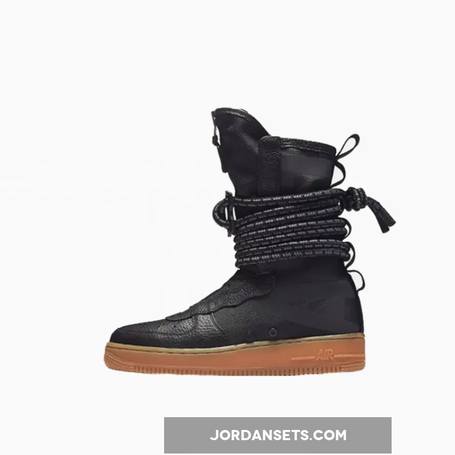 Nike SF Air Force 1 Hi Boot Black Gum AA3965-001
