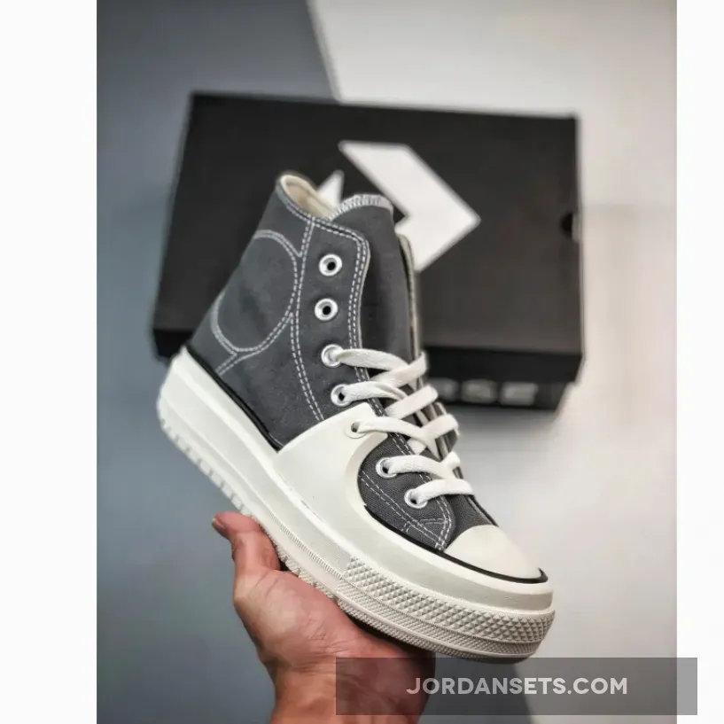 Converse Chuck Taylor All Star Construct Cyber Grey/White A05116C