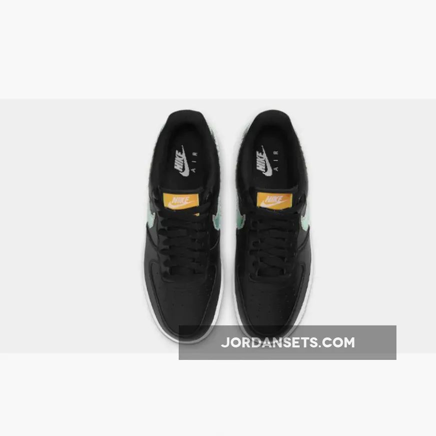 Nike Air Force 1 Iridescent Pixel CV1699-002 #nike air force pixel black