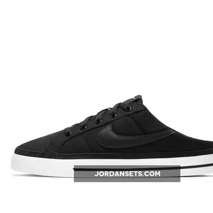 NikeCourt Legacy Mule Black White DB3970-001 Restock