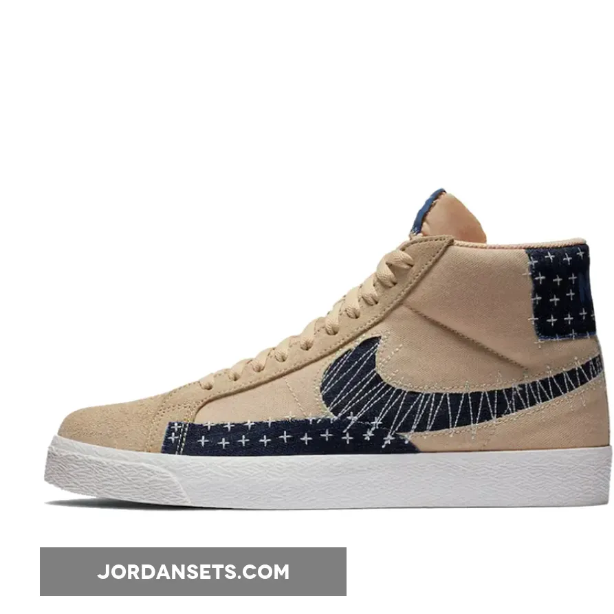 Nike SB Blazer Mid Sashiko CT0715-200 Brand New