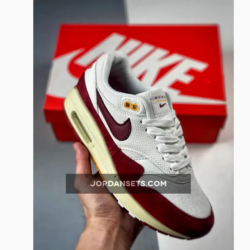 Nike Air Max 1 Sail/Rugged Orange-Brown-Sundial FD2370-100