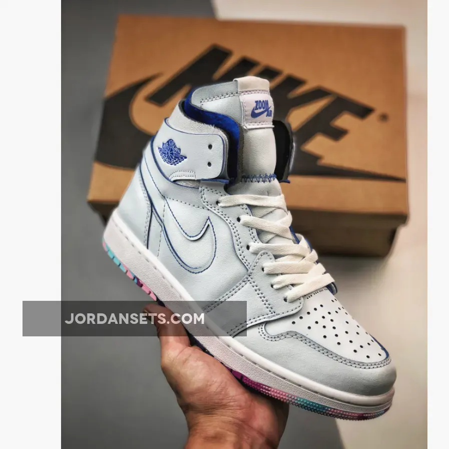 Air Jordan 1 Zoom CMFT '25 Years In China' White/Blue DX6036-111 Restock