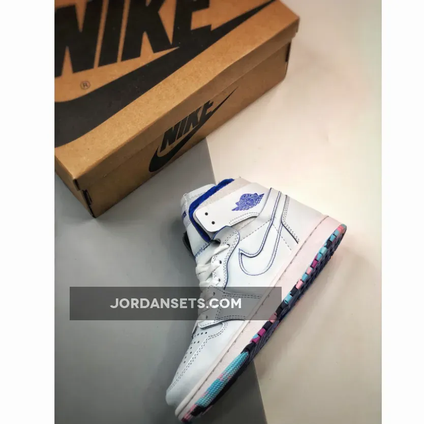 Air Jordan 1 Zoom CMFT '25 Years In China' White/Blue DX6036-111 Restock