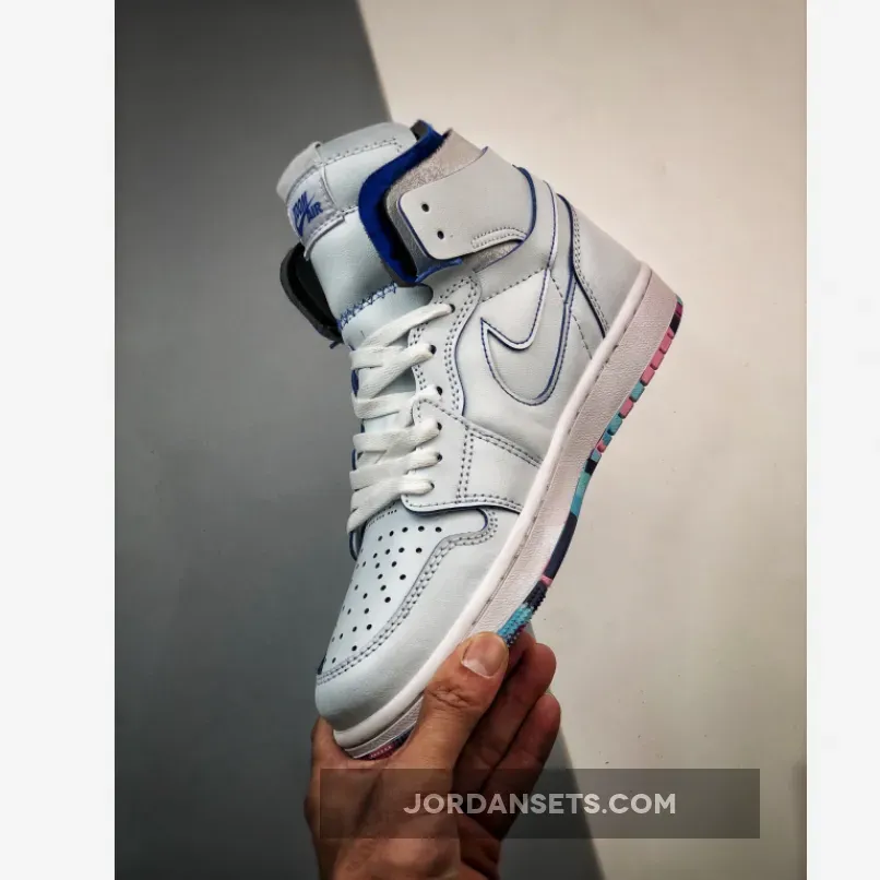 Air Jordan 1 Zoom CMFT '25 Years In China' White/Blue DX6036-111 Restock