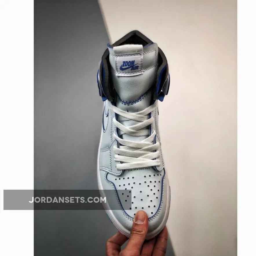 Air Jordan 1 Zoom CMFT '25 Years In China' White/Blue DX6036-111 Restock