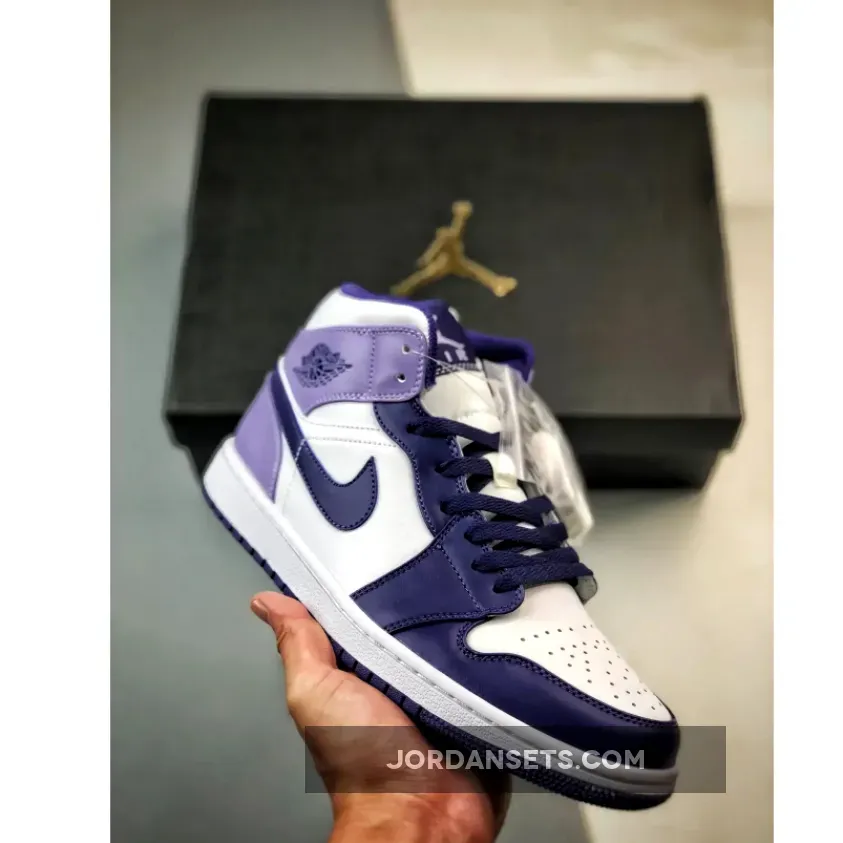 Air Jordan 1 Mid Blueberry Blueberry Jordan 11 DQ8426-515