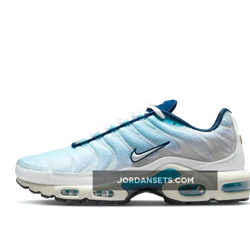 Nike TN Air Max Plus Blue White Aqua CZ1651-400 / blue and white nike tn