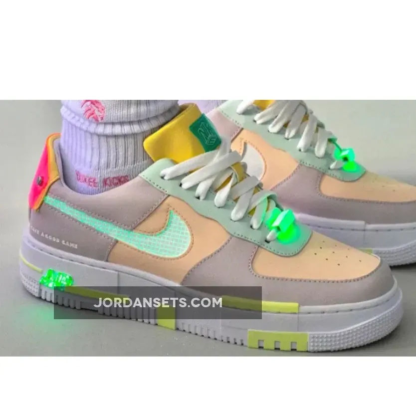 LPL x Nike Air Force 1 Pixel Have a Good Game DO2330-511 pixel air force 1s