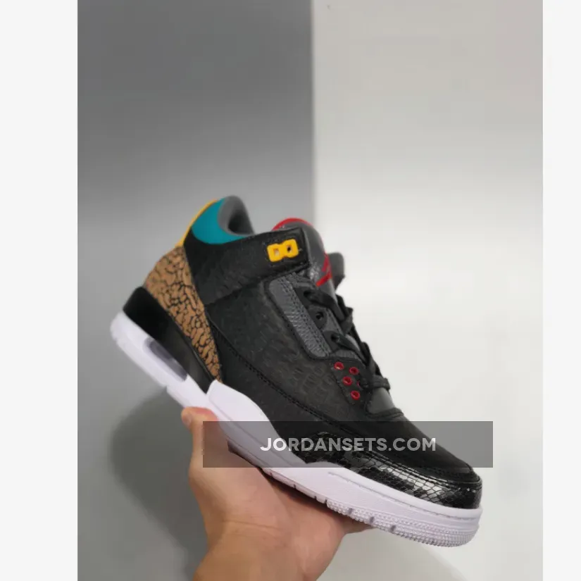 Jordan 3 SE Animal Instinct 2.0 Black / Jordan 3 Animal Instincts CV3583-003