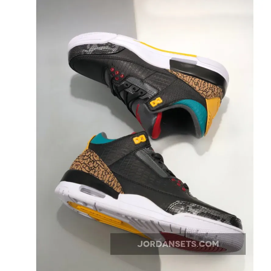 Jordan 3 SE Animal Instinct 2.0 Black / Jordan 3 Animal Instincts CV3583-003