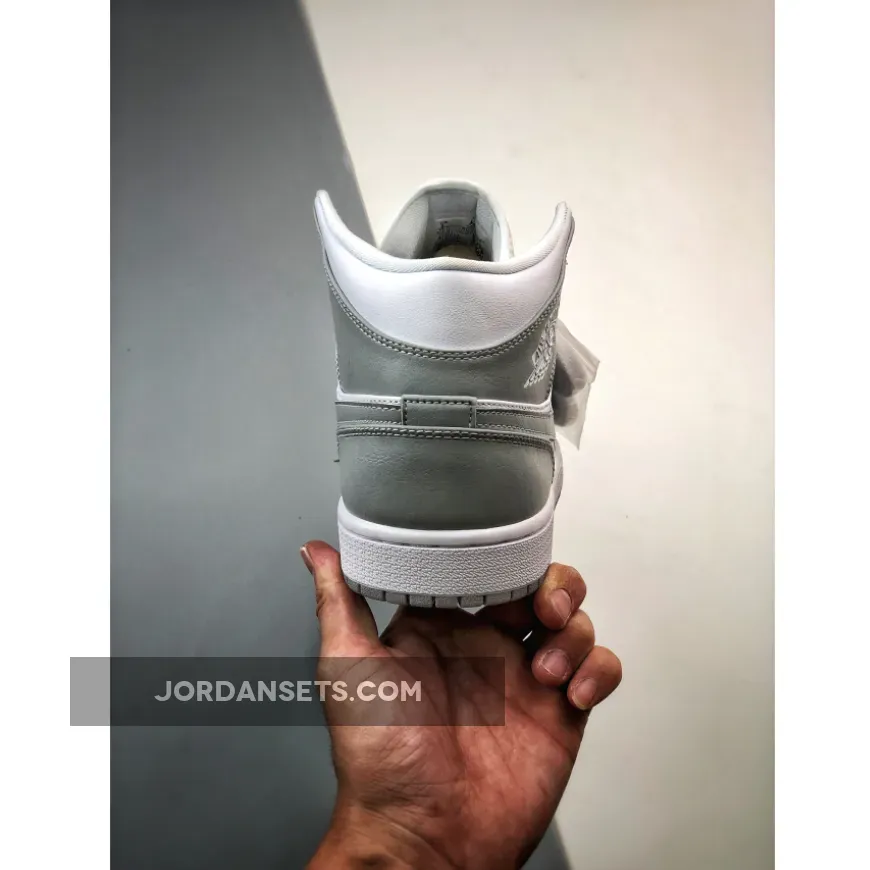 Air Jordan 1 Mid Grey Sail | Sail White BQ6472-115 For Sale Air Jordan 1 Mid Grey Sail | Sail White BQ6472-115 For Sale