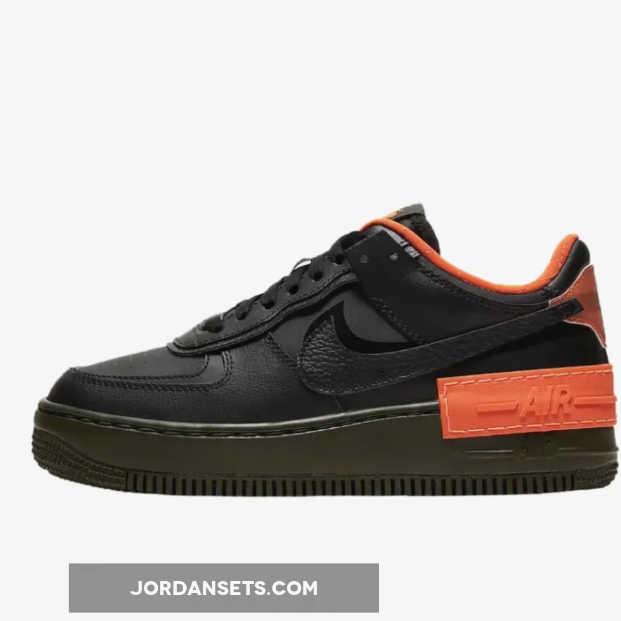 Nike Air Force 1 Shadow Black Orange WMNS CQ3317-001 To Buy