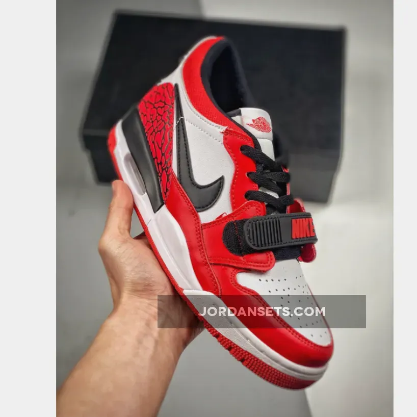 Jordan 321 / Jordan Legacy 312 Low 'Chicago' White/Gym Red-Black CD7069-116