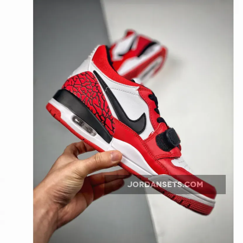 Jordan 321 / Jordan Legacy 312 Low 'Chicago' White/Gym Red-Black CD7069-116