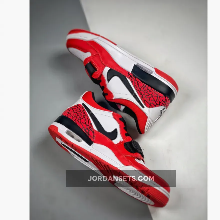 Jordan 321 / Jordan Legacy 312 Low 'Chicago' White/Gym Red-Black CD7069-116