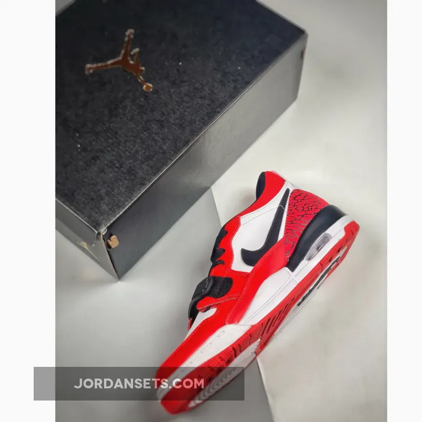 Jordan 321 / Jordan Legacy 312 Low 'Chicago' White/Gym Red-Black CD7069-116