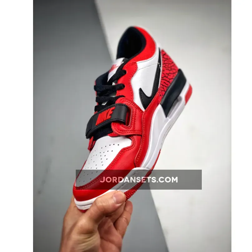 Jordan 321 / Jordan Legacy 312 Low 'Chicago' White/Gym Red-Black CD7069-116