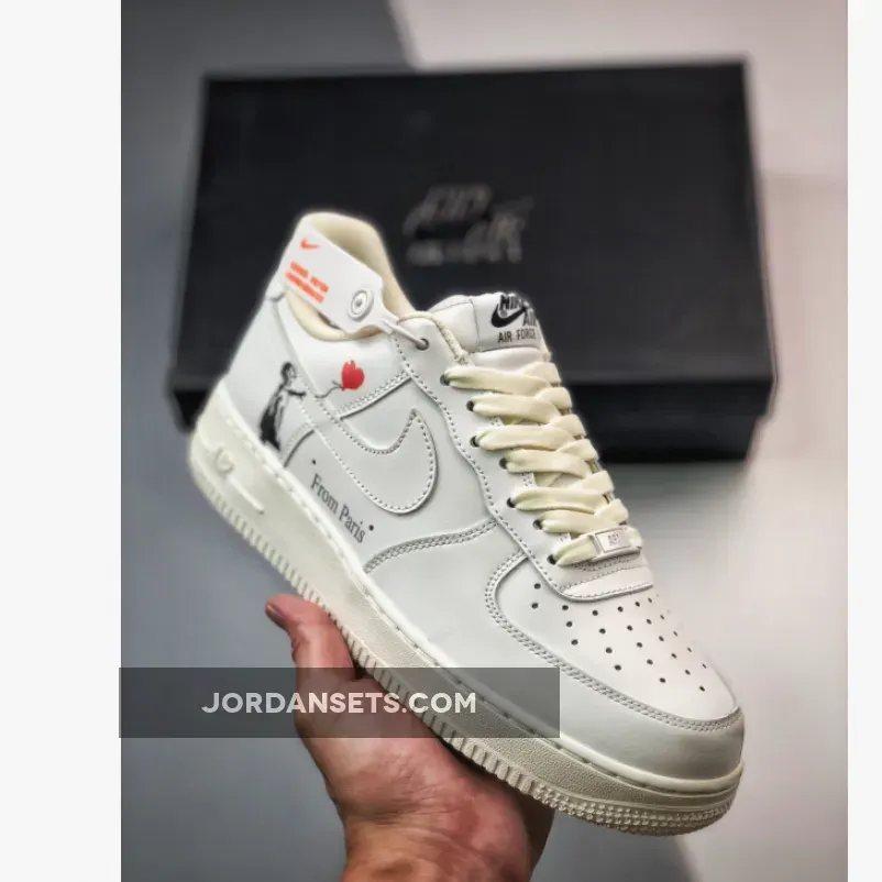Nike Air Force 1 Low 'Valentine's Day' White 1680452377 Brand New