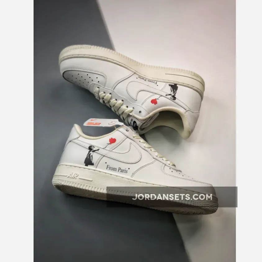 Nike Air Force 1 Low 'Valentine's Day' White 1680452377 Brand New