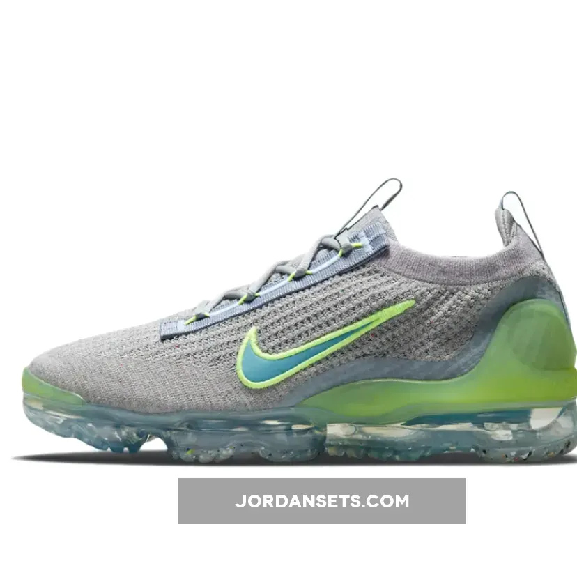 Nike Air VaporMax Grey Lime Sneaker günstig kaufen / air vapormax 2021 flyknit 'grey light liquid lime'