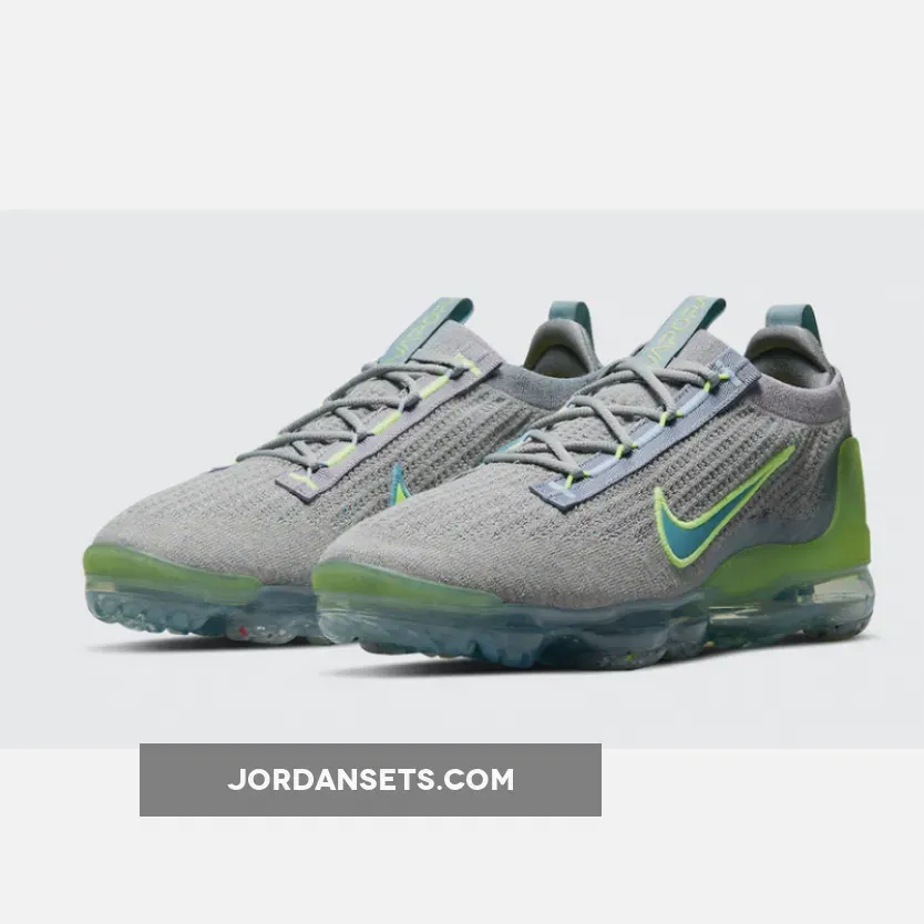 Nike Air VaporMax Grey Lime Sneaker günstig kaufen / air vapormax 2021 flyknit 'grey light liquid lime'
