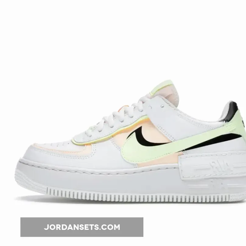 Nike Air Force 1 Shadow White Barely Volt Crimson Tint / air force 1 crimson tint volt