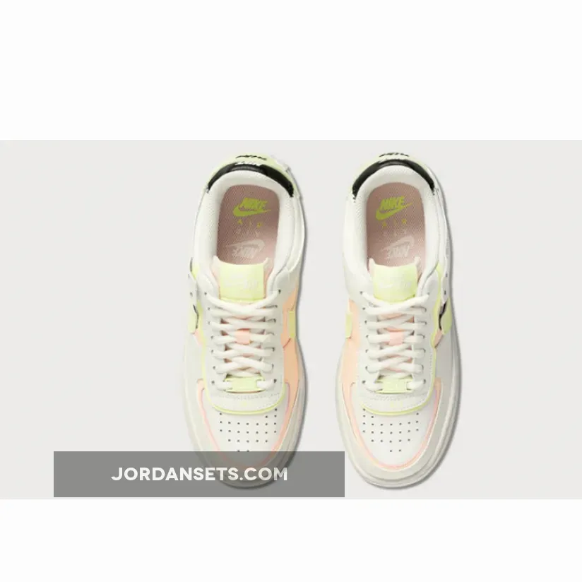 Nike Air Force 1 Shadow White Barely Volt Crimson Tint / air force 1 crimson tint volt