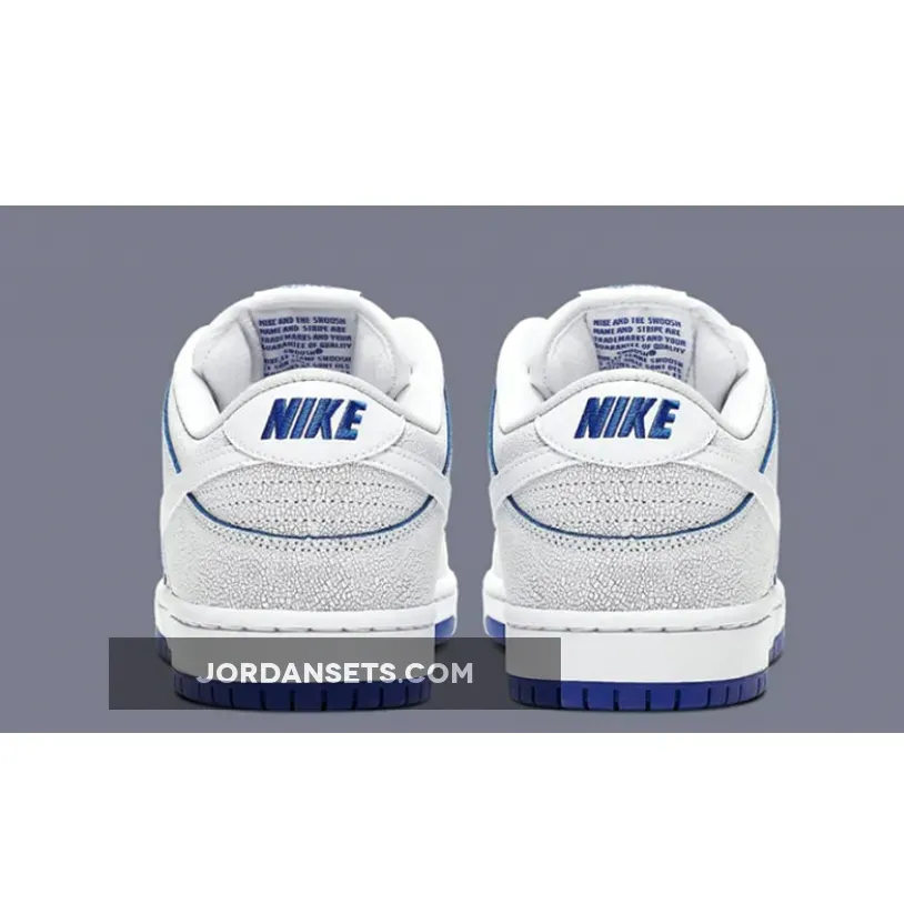 Nike SB Dunk Low Premium White Blue CJ6884-100 #copa game royal dunks