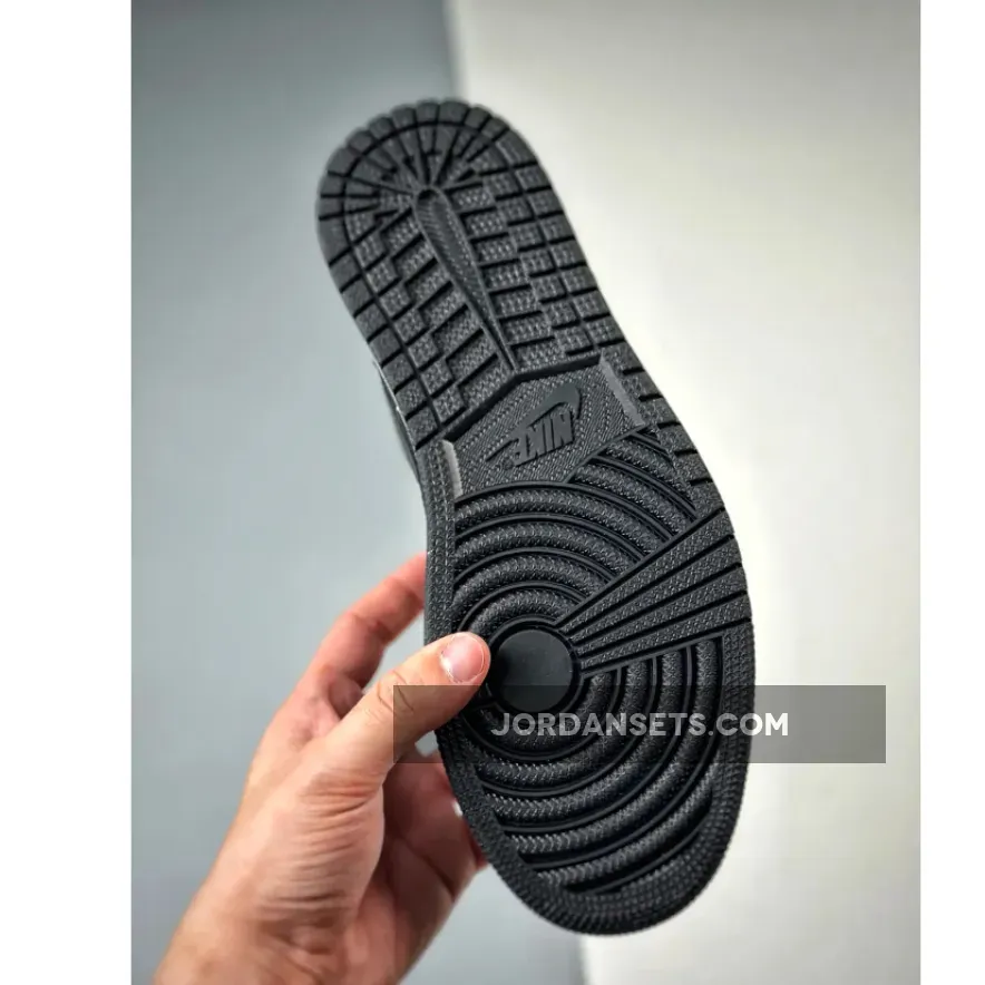 Air Jordan 1 Low Black Elephant - Jordan 1 Black Elephant