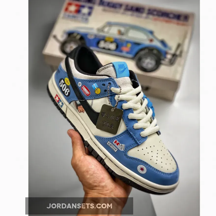 Nike Dunk Low 'Sand Scorcher' Blue White racing buggy scorchers