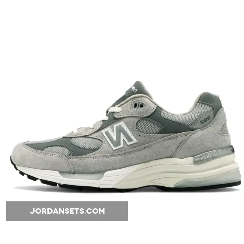 New Balance Grey Silver Made In USA #newbalance 992