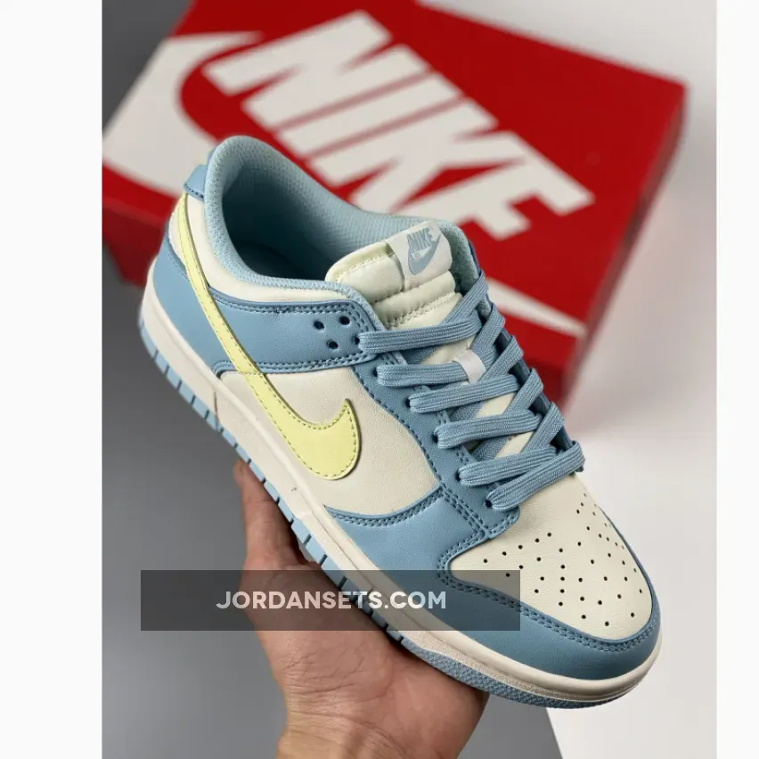 Nike Dunk Low Retro White University Blue DD1503-123 / nike dunk low retro university blue