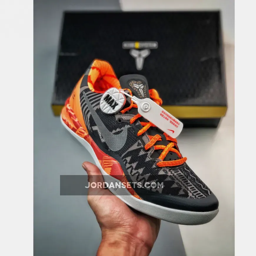 Nike Kobe 8 System 'BHM' Anthracite/Pure Platinum-Grey 583112-001 - kobe 8 bhm