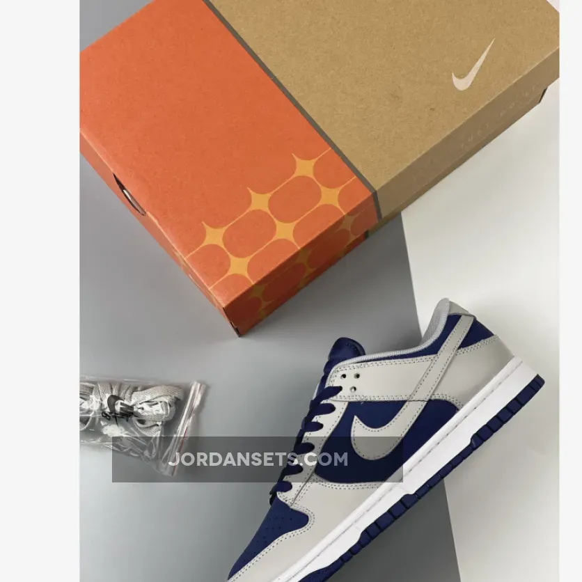 Atmos X Nike Dunk Low Twilight Blue/Medium Grey 630358-401 Restock