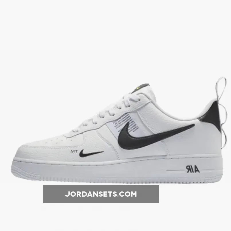 Nike Air Force 1 Low Utility White/White/Black/Tour Yellow AJ7747-100 - overbranded af1