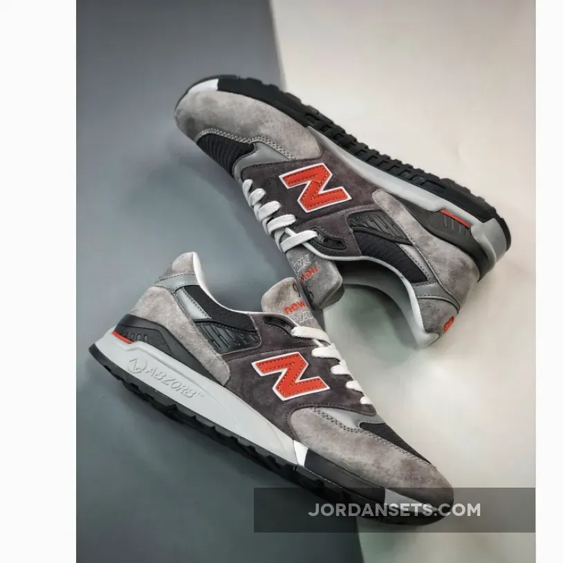 New Balance 998 Grey Orange new blance usa