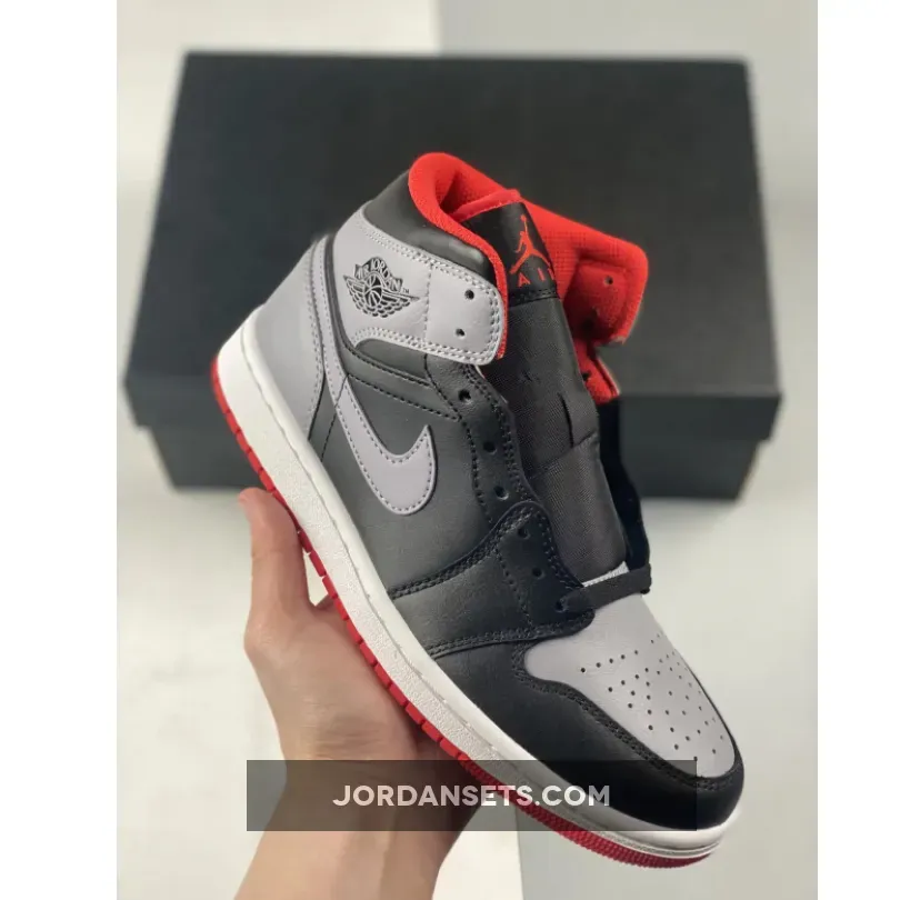 Air Jordan 1 Mid 'Black Cement' DQ8426-006 Restock